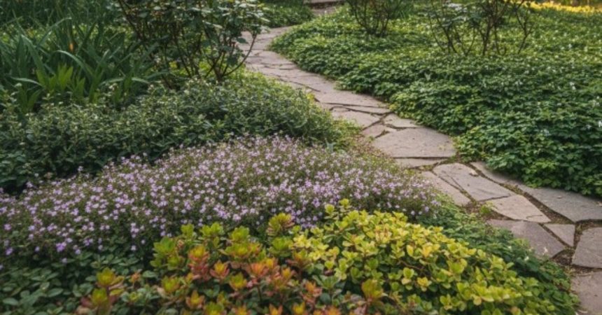 Quelques idées de couvre-sol rampant persistant à croissance rapide