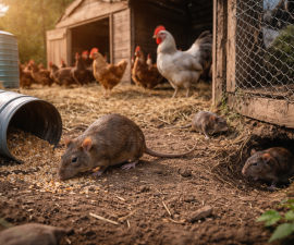 Rats au poulailler : plan de dératisation, prévention et risques sanitaires