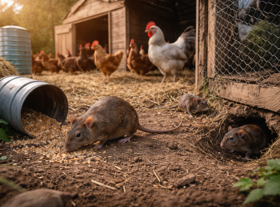 Rats au poulailler : plan de dératisation, prévention et risques sanitaires
