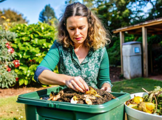 Recycler les déchets et réutiliser au jardin