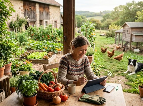 Vie rurale, potager, animaux : pourquoi les passionnés de nature aiment échanger en ligne ?