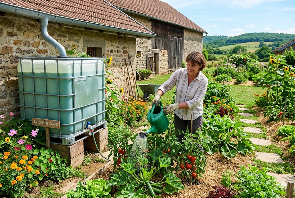 récupérer eau de pluie toiture