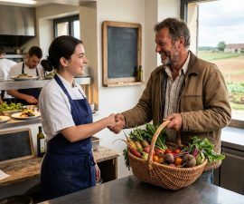 Circuits courts : un engagement gagnant pour restaurateurs, agriculteurs et consommateurs