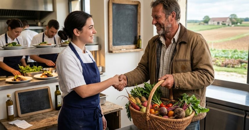Circuits courts : un engagement gagnant pour restaurateurs, agriculteurs et consommateurs