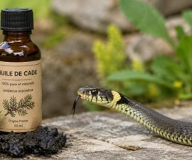 L’huile de cade est-elle efficace contre les serpents