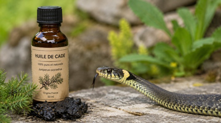 L’huile de cade est-elle efficace contre les serpents
