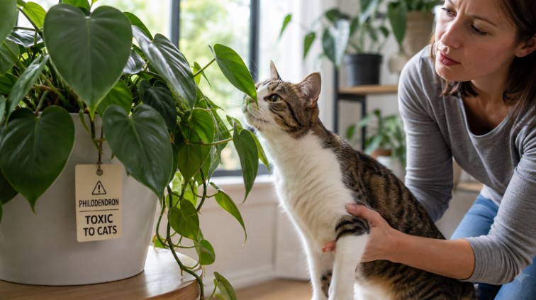 Philodendron est toxique pour chat