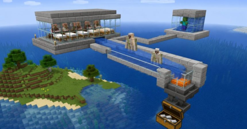 Faire une ferme à fer sur Minecraft facilement