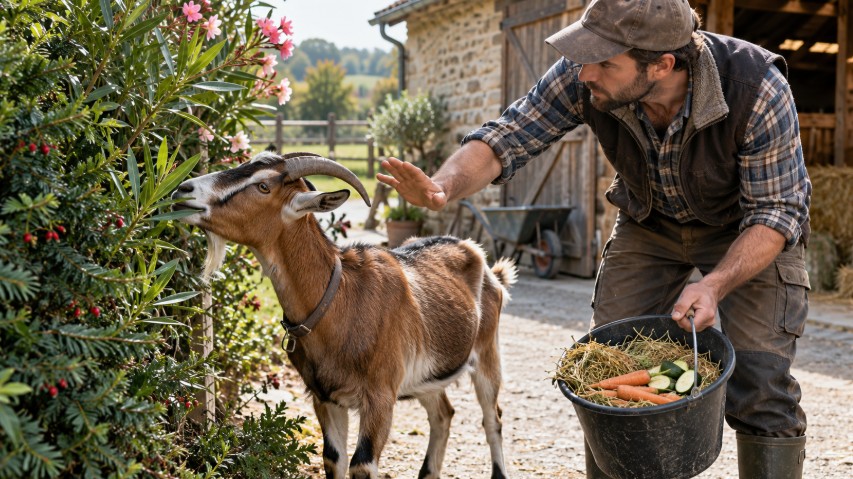 Aliments dangereux pour les chèvres