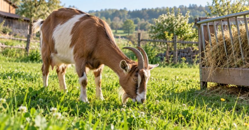 Que mange la chèvre ? Herbe, foin, branchages et aliments dangereux