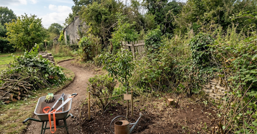 Jardin en friche : par où commencer pour le remettre en état sans tout arracher ?