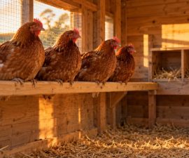Perchoir à poule fait maison : un plan simple avec les bonnes dimensions