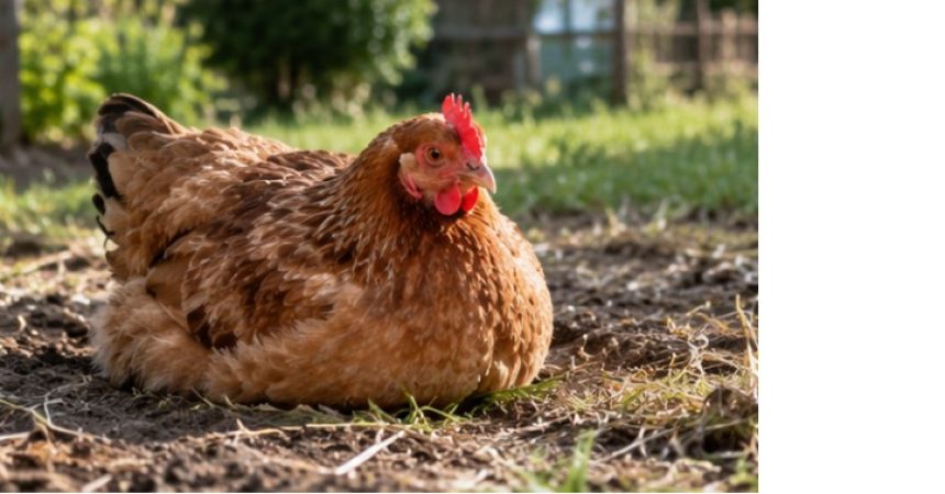Poule qui couve sans coq : pourquoi et que deviennent les œufs