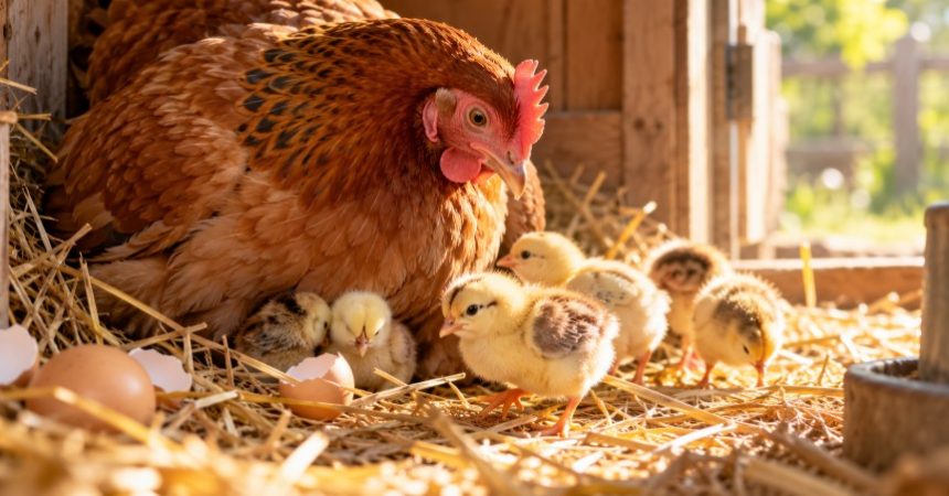 Comment faire couver une poule sans la forcer